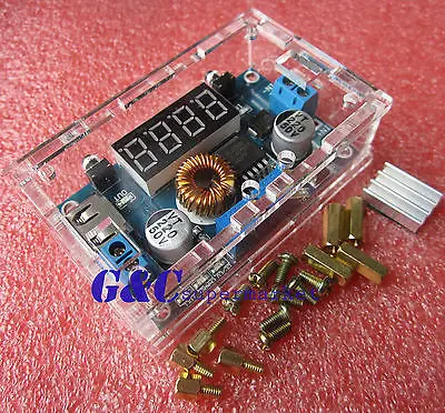 5A CC CV светодиодный привод литиевое зарядное устройство понижающий модуль с USB