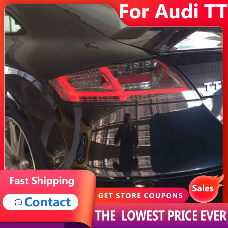 Задние фонари HANA для Audi TT 2006-2013 светодиодный ная задняя фара Светодиодные ДХО