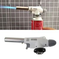 portable metal flame gun bbq heating ignition butane camping welding gas torch