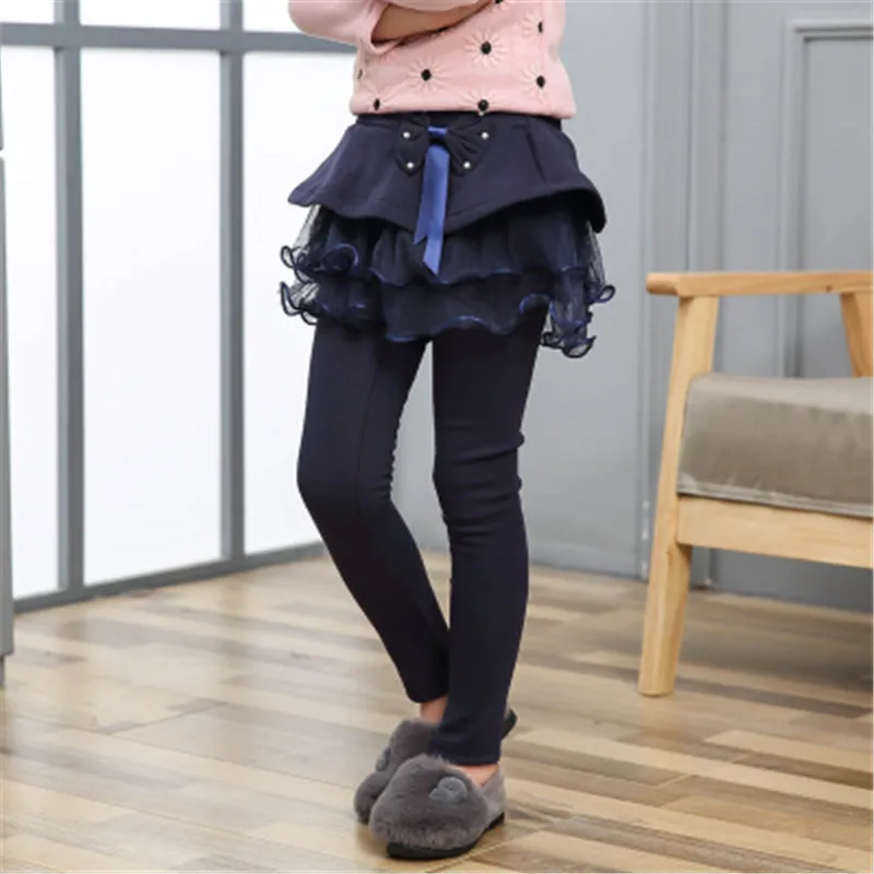 Детские сетчатые юбки в стиле пэчворк с бантом для девочек детские танцевальные