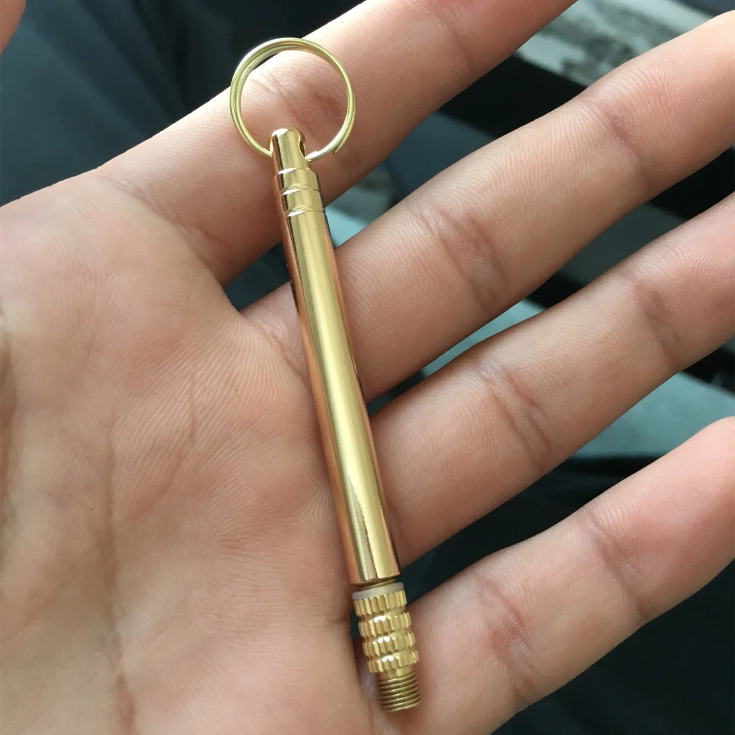 Портативный многофункциональный брелок для ключей из титана | Украшения и