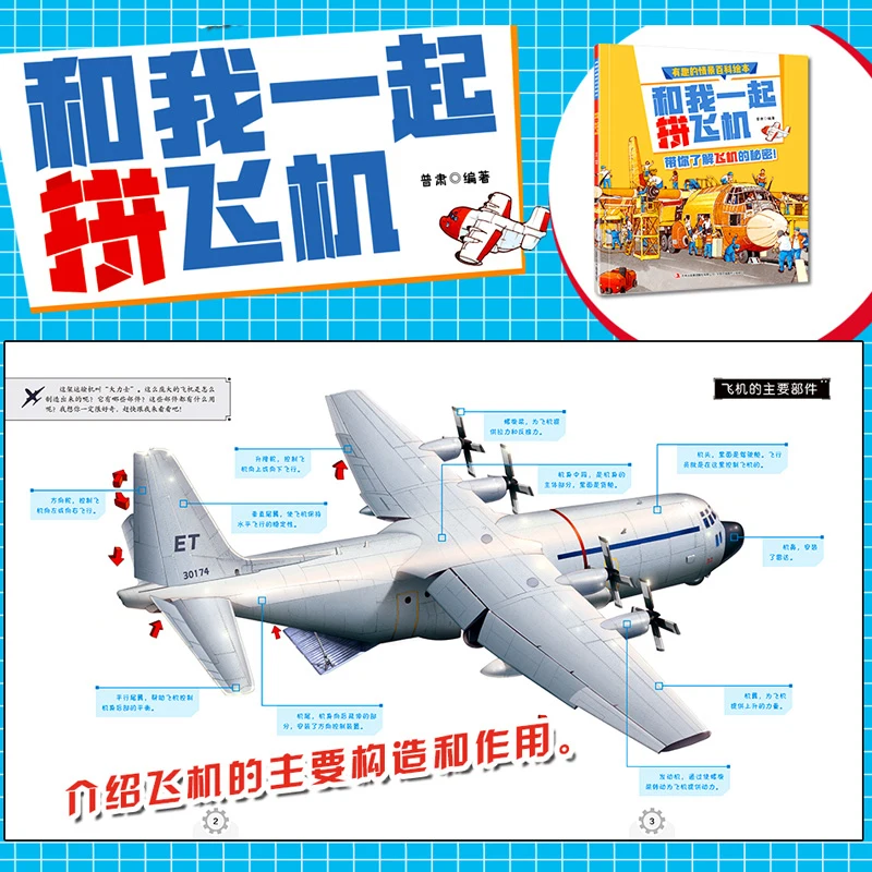 

Warship Airplane Train Fire Engine Transportation Secret 4 Books Chinese Children Books Comic Book Picture 3-6 Years Old Libros