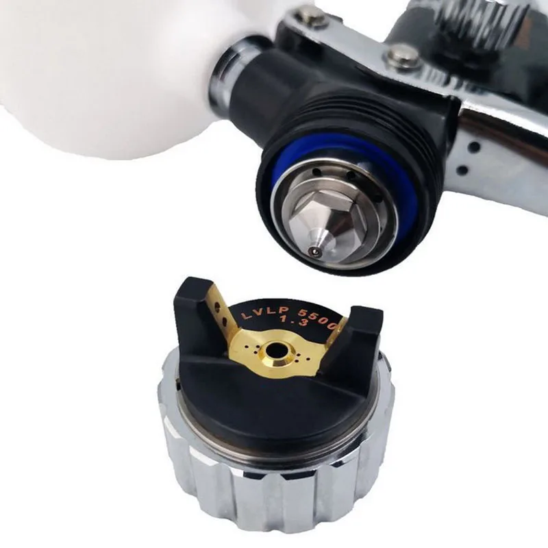 

Free Shipping Pneumatic Gun LVLP 5500P Spray Gun 1.3MM Nozzle Tank Car Paint Repair Spray Airbrush For Painting Paint Gun