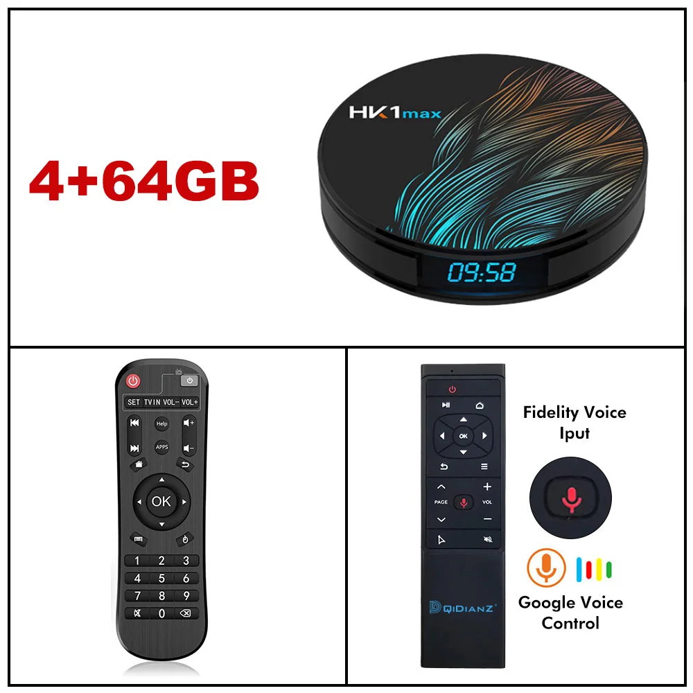 HK1MAX-4-64-MT12 HK1Max Android 9.0 ТВ Приставка круглой формы RK3328 четырехъядерный Cortex-A53 Телеприставка WiFi 2,4 г/5 г Тв Бокс BT4.0 Penta-Core Mali-450 Медиаплеер - Цвет: HK1MAX-4-64-MT12