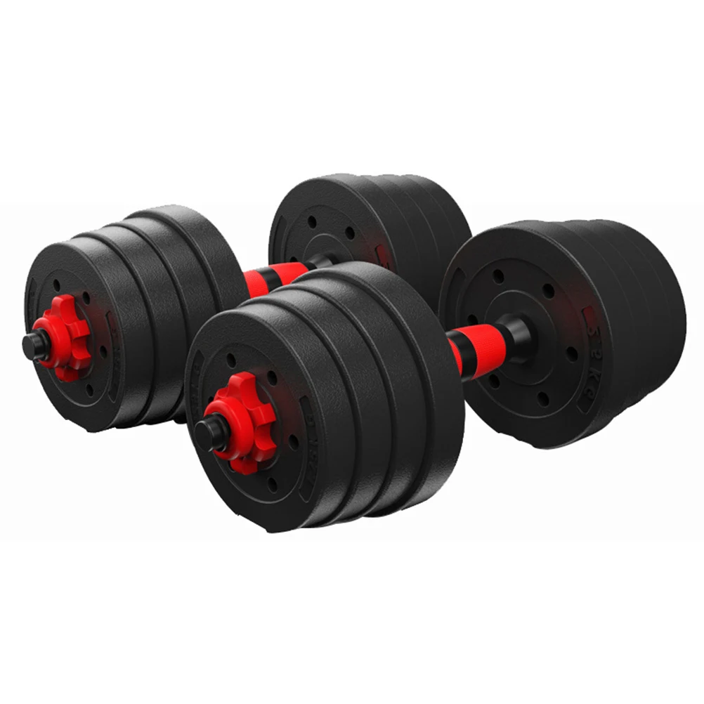 

1 Pair 30kg Fitness Dumbbells Detachable Dumbbell Arm Muscle Trainer Household Exercise Fitness Equipment For Home Office Gym