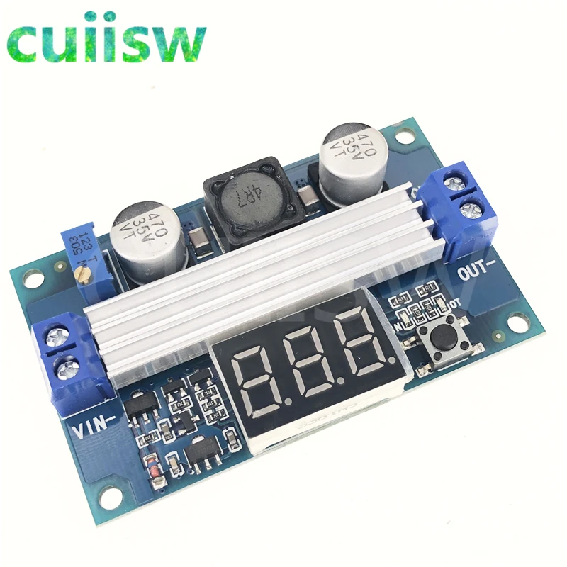 1 шт. DC LTC1871 Высокая мощность 100 Вт регулируемый выход 3 5 ~ 35 в цифровой дисплей
