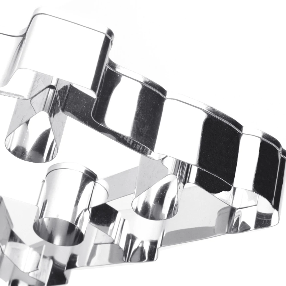 3D Рождественская елка из нержавеющей стали украшение для печенья резак формы