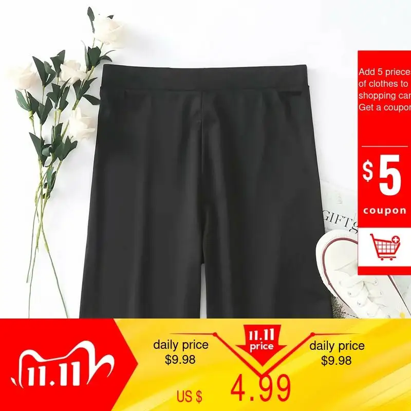 

RUILI High Waisted Workout Shorts Women Stretchy Athletic Pants Soft Pantalone Mujer Simplicity Female Fitness Yoga Biker Shorts