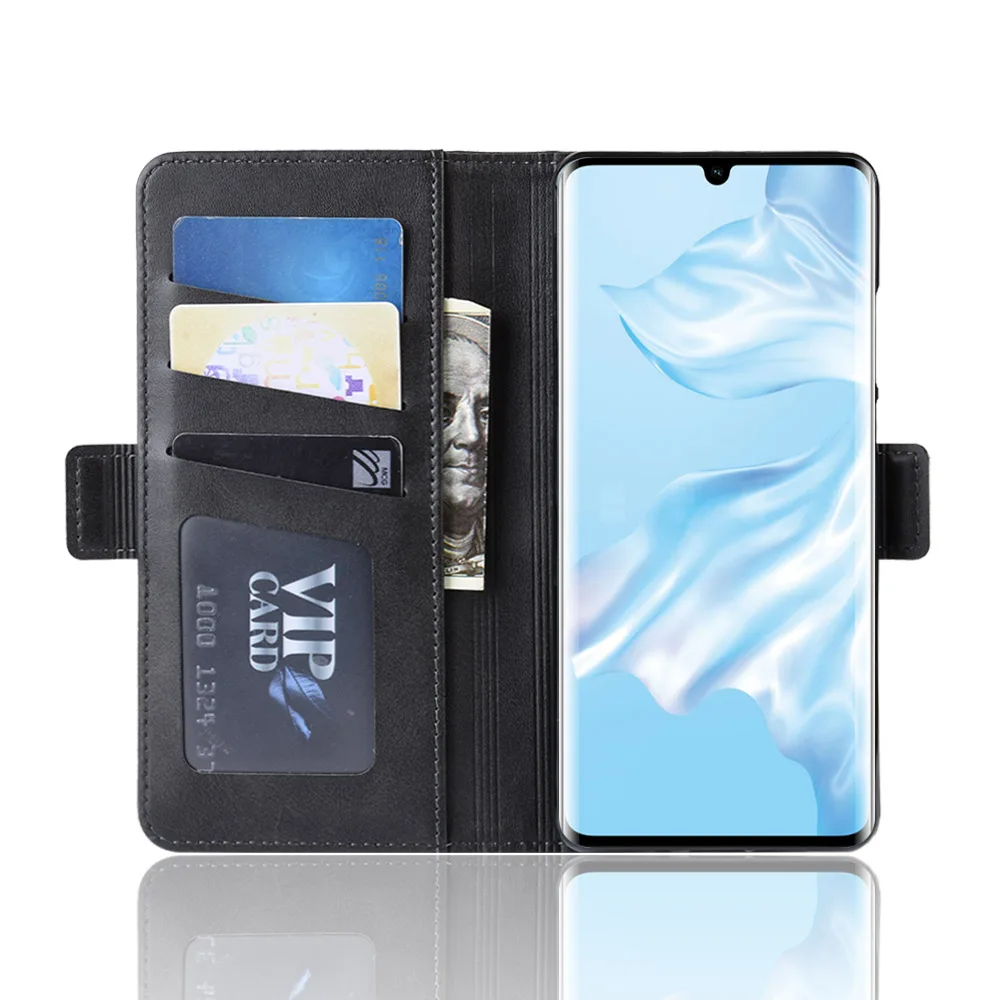 Флип чехол для телефона из искусственной кожи huawei P30 pro p30 Lite P20 lite2019 Чехол кошелек