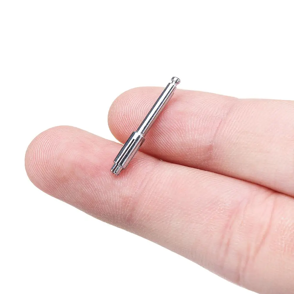 

6PCS Dental Mandrel Dental Lab Disc is suitable for RA handles. Used for polishing disc rotating tool handle, and used for polis