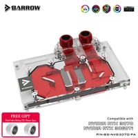 barrow 3070 3060ti gpu water block for nvidia founder edition rtx3070 3060ti gpu cooler pc water cooling bs nvg3070 pa