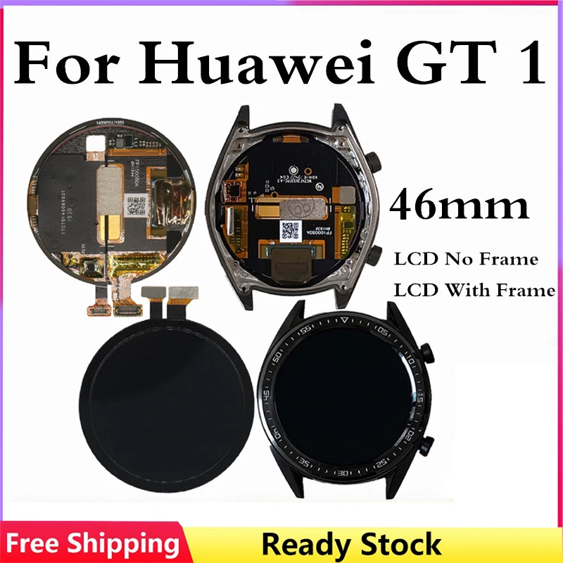 

For Huawei Watch GT2 Original LCD Display Touch Screen Digitizer For Huawei GT 2 42MM 46MM LTN-B19 DAN-B19 LCD Replacement
