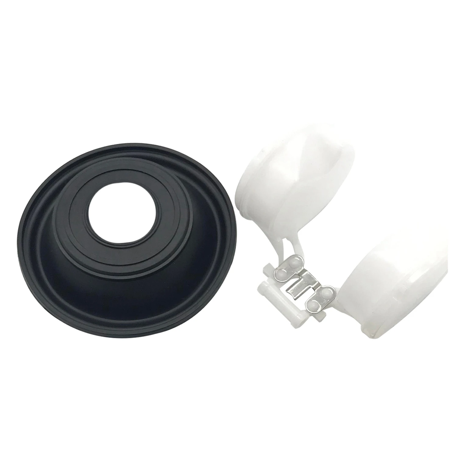 

Motorcycle Carburetor Repair Kit, Carburetor Plunger Piston Membrane for Keihin KPS EX400 1988-1996