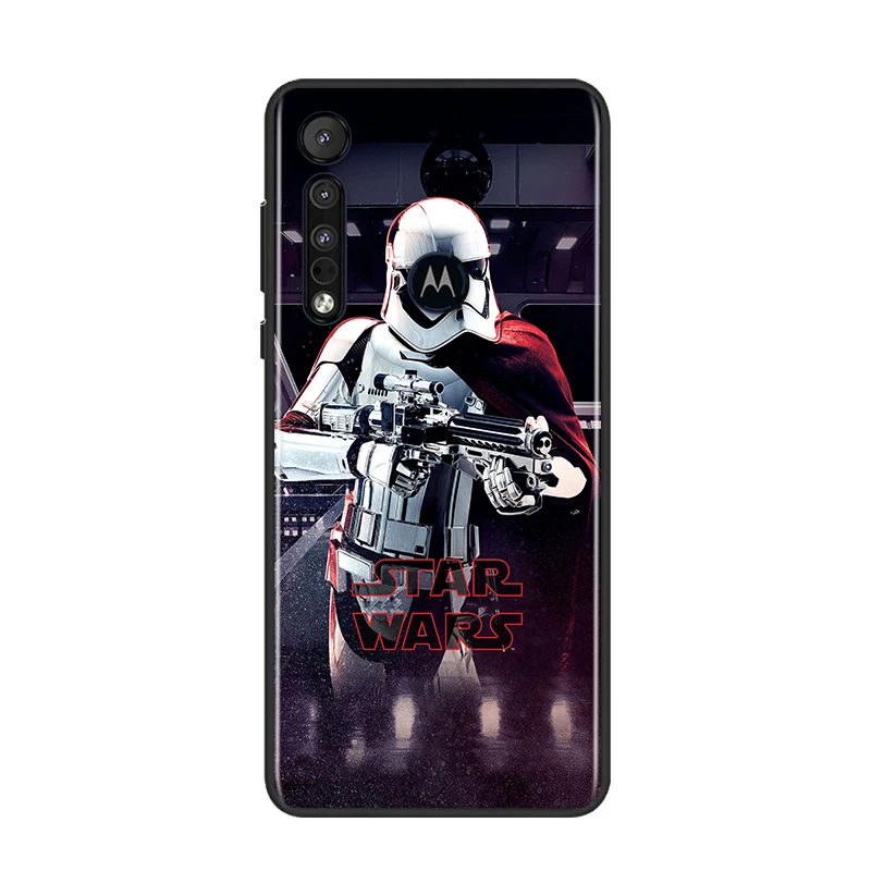 

Star Wars Disney For Motorola G9 G8 G Edge One E7 E6 Power Lite Marco Hyper Fusion Plus Play Black Phone Case