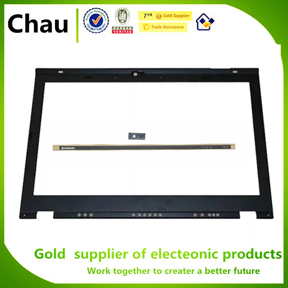 Новинка Chau для IBM Lenovo Thinkpad T420 T420i передняя рамка ЖК экрана Корпус 04W1609|Сумки и чехлы