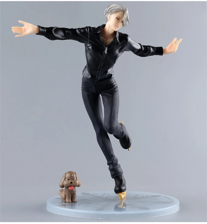 Аниме YURI из мультфильма! На льду Victor Nikiforov черная одежда для катания на лыжах Ver.