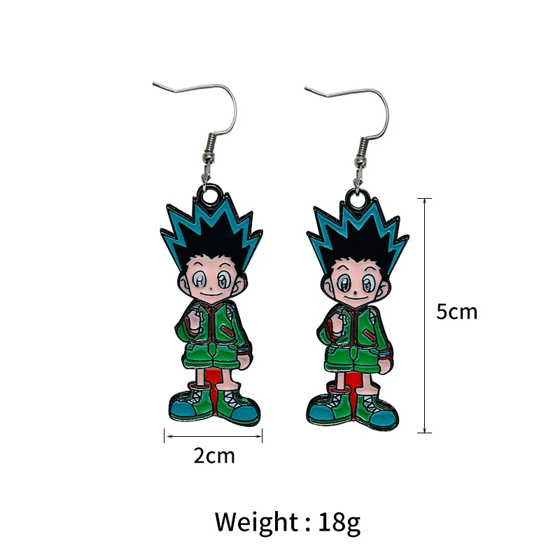 HUNTER×HUNTERS GON·FREECSS ハンター×ハンター Earrings Vintage Long Hanging Dangle 2021 Trend Jewelry Ear Cuffs Boho - купить по