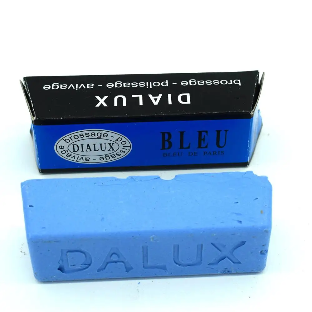 Полировка ювелирных изделий воск синего цвета красная Полировочная смесь Dialux