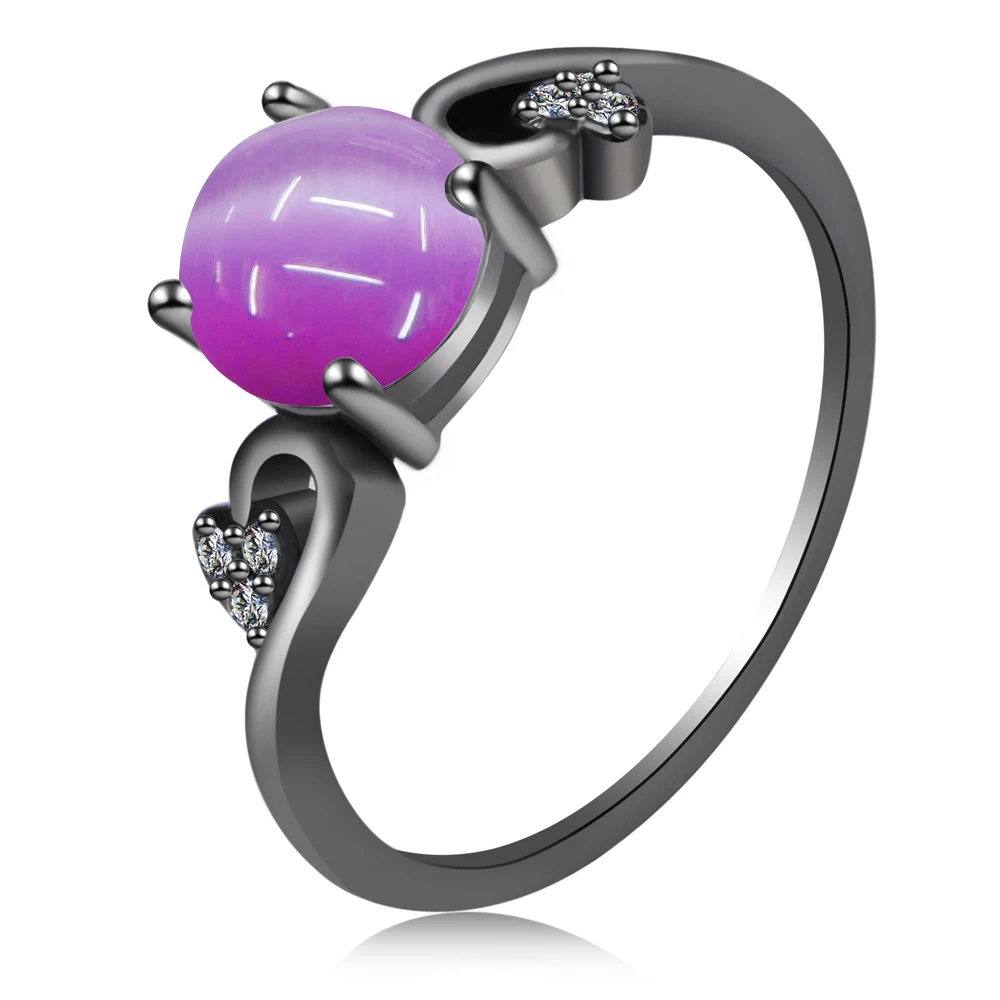 Женское кольцо кошачий глаз в форме циркона обручальное модное праздничное