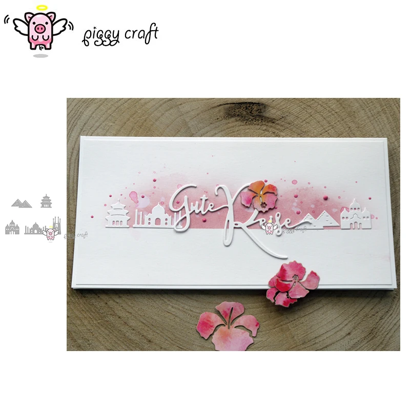 Свинья для рукоделия металлические режущие штампы порезанные формы знак со