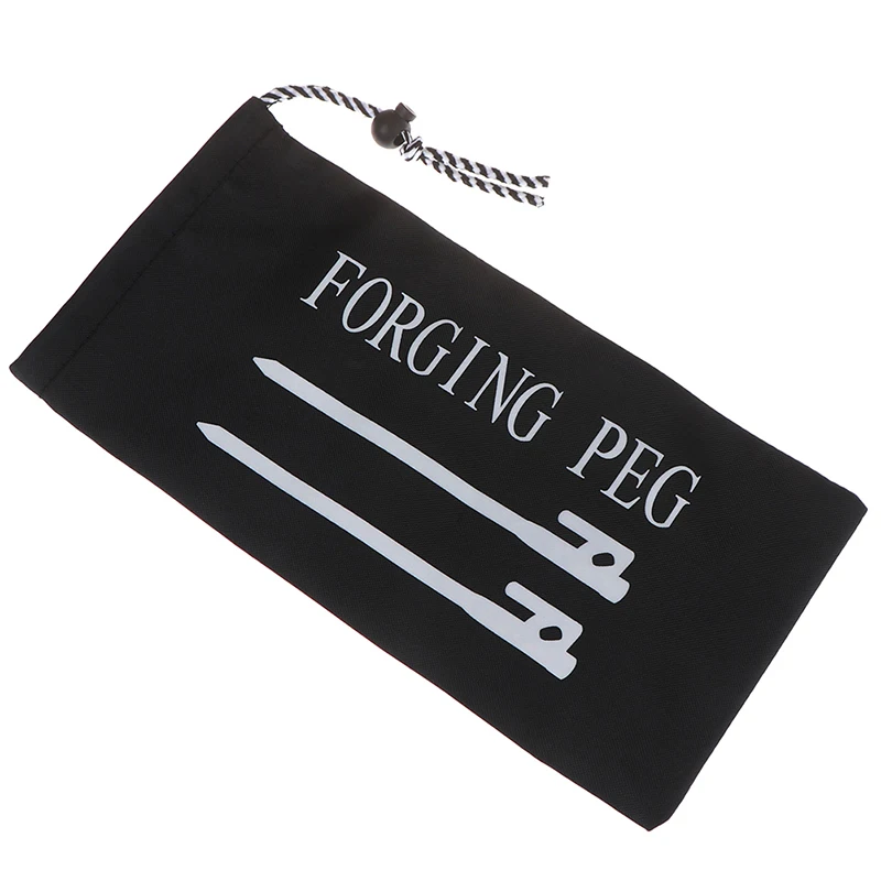 

Outdoor Camping Tent Accessories Hammer Wind Rope Tent Pegs Nail Storage Bag For 28cm