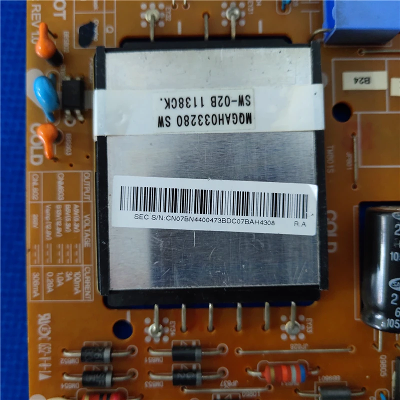 Good test for Samsung UE40D5000PWXZT UE46D5000PW UA40D5003PR UA40D5000PR power supply board BN44-00473B=BN44-00473A UE40D5000