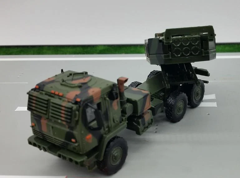 1/72 США m142 самоходная ракета полусплав Коллекционная модель