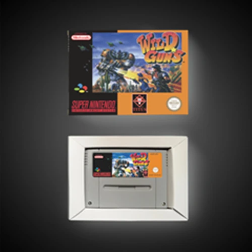 Wild Guns - EUR Version Action Game Card with Retail Box | Электроника