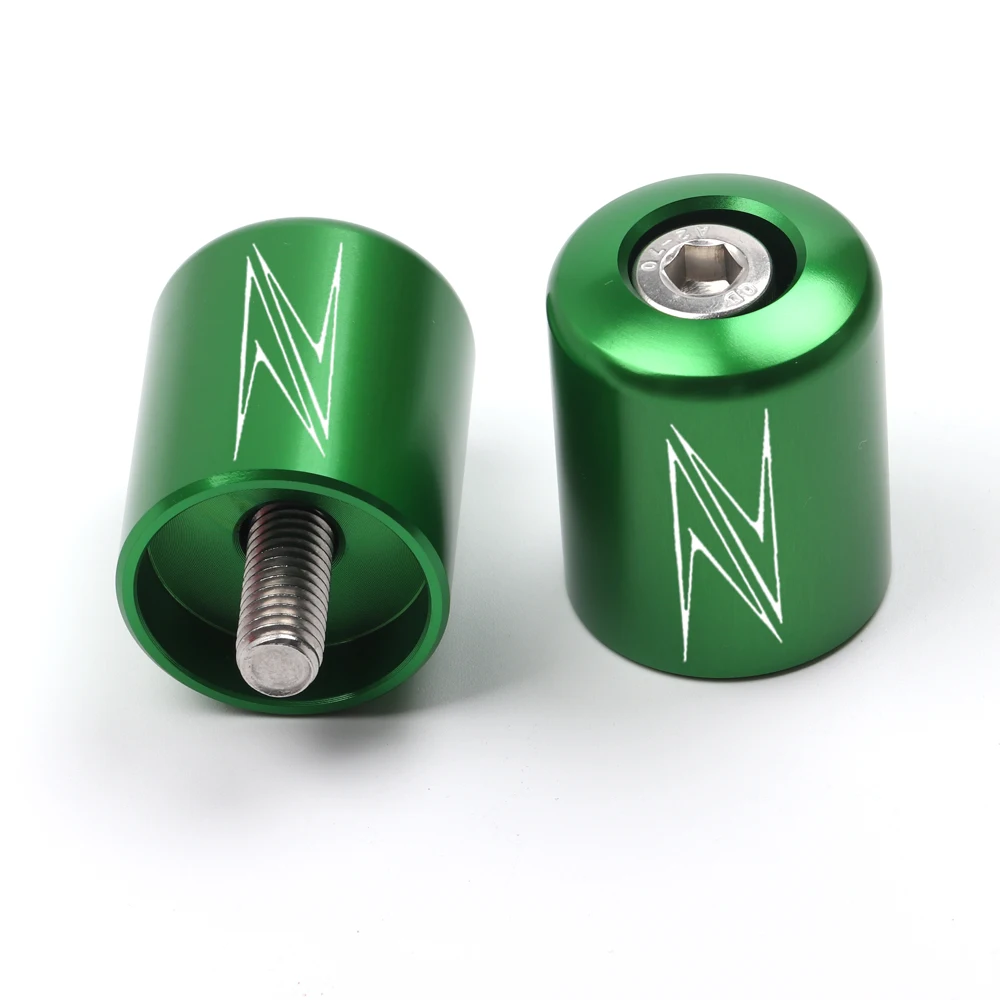 Аксессуары для мотоциклов с ЧПУ ручки руля Торцевая рукоятка Крышка вилка Kawasaki