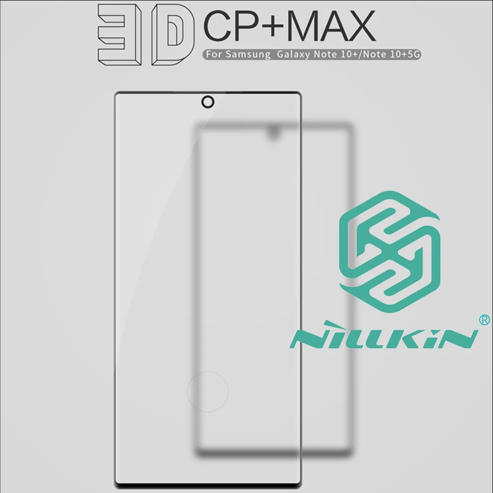 Защитное стекло Nillkin 3D DS + CP Max закаленное для Samsung Galaxy Note 10 Plus полноэкранное