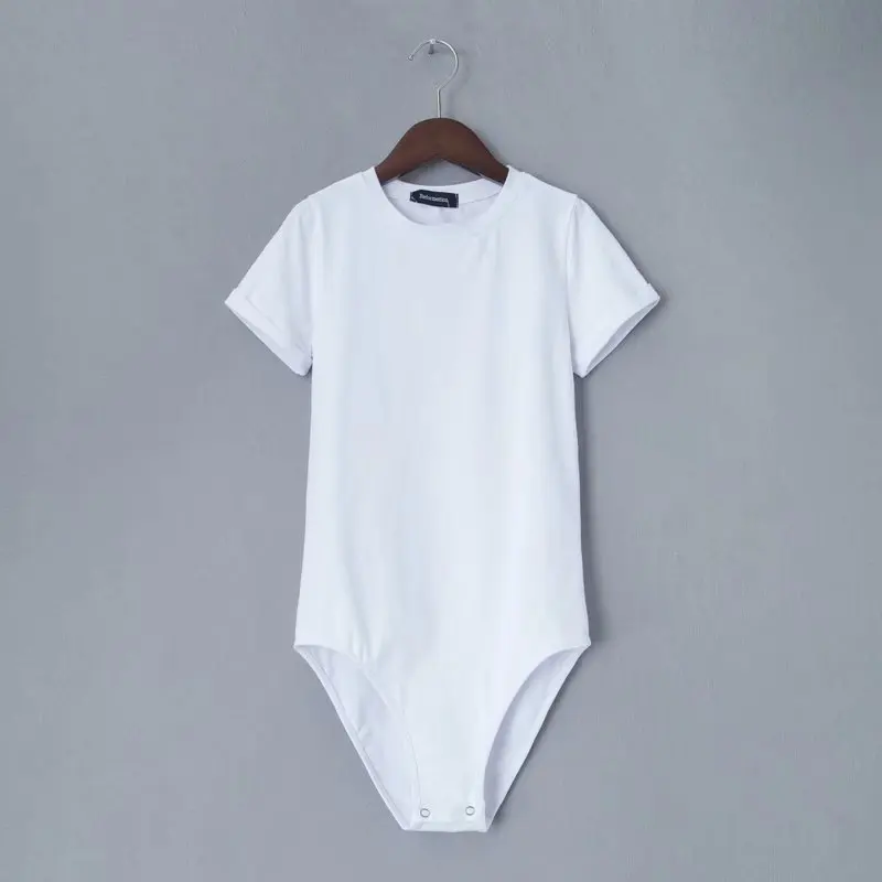 Хлопковая футболка с коротким рукавом круглым вырезом и | Женская одежда