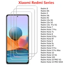 Закаленное стекло с полным покрытием для Xiaomi Redmi Note 10 9 8 7 9S Pro Max, защитная пленка для экрана Redmi 8A, 8, 7, 7A, 9, 9A, 8T, стекло, 3 шт.