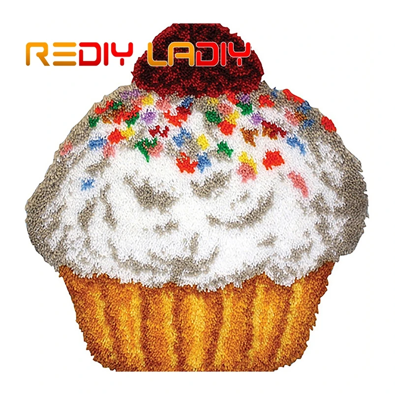 Крюк с защелкой ковер комплект вяжущие крючком Футболка принтом мороженого