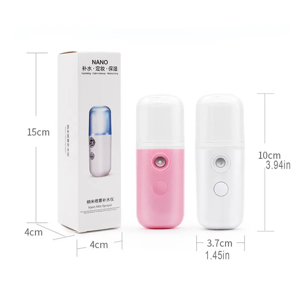 

Small Nano Spray Water Replenishing Instrument Sprayer Portable Handheld Humidifier Nano Mist Sprayer