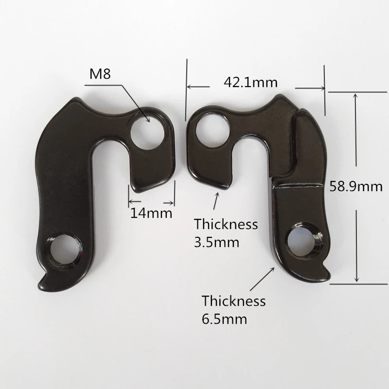 5 шт. велосипед задний переключатель Вешалка шоссейный mtb цикл сплав Шестерни