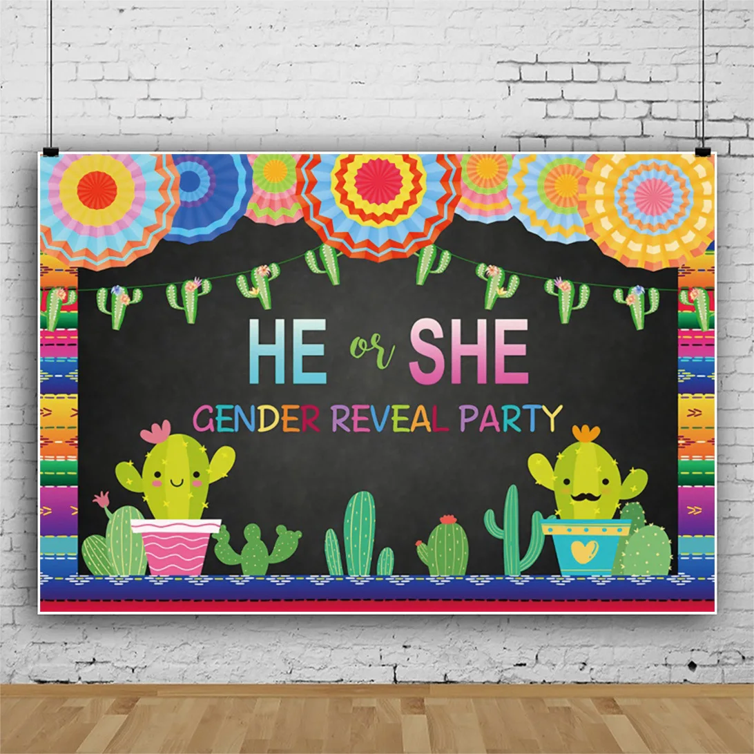 Рейв вечерние кактус Пол раскрыть фон для студийной детской украшения студийный