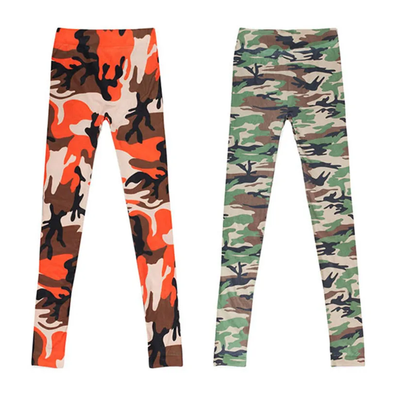 Женская одежда камуфляжные армейские штаны с принтом эластичные Джеггинсы