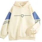 Осенне-зимняя толстовка с капюшоном Kpop Love для мужчин и женщин, бархатная Повседневная модная уличная одежда унисекс, толстовка в стиле Харадзюку, футболка оверсайз