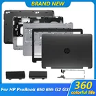 Оригинальная Новинка для HP Probook 650 G2 655 G2 G3 задняя крышка ЖК-дисплеяпередняя рамкапетли ЖК-дисплеяУпор для рукНижняя крышка 840724-001 840726-001