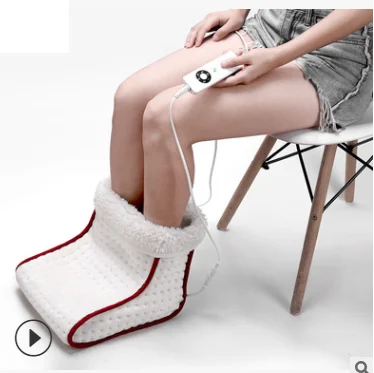 

Electric heating foot warmer plug-in high-top state warm shoes electric heating shoes