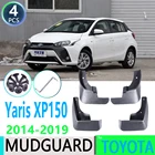 Брызговики для Toyota Vios Yaris XP150, хэтчбек 2014 2015 2016 2017 2018 2019, брызговики, автомобильные аксессуары