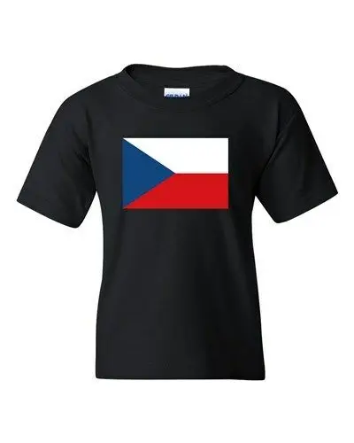 

Czech Republic Country Flag Europe Nation Patriotic Men T-Shirt Top Tee