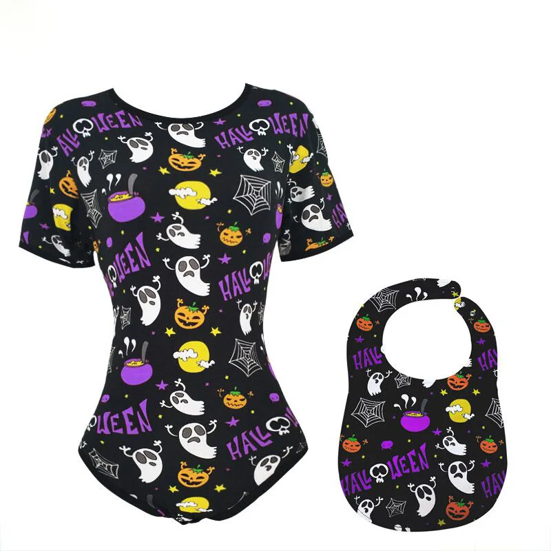 Pattern C - 2XL Взрослые детские комбинезоны-ABDL Хэллоуин шаблон ползунки ddlg взрослый размер Комбинезоны для взрослых девочек - Цвет: Pattern C - 2XL