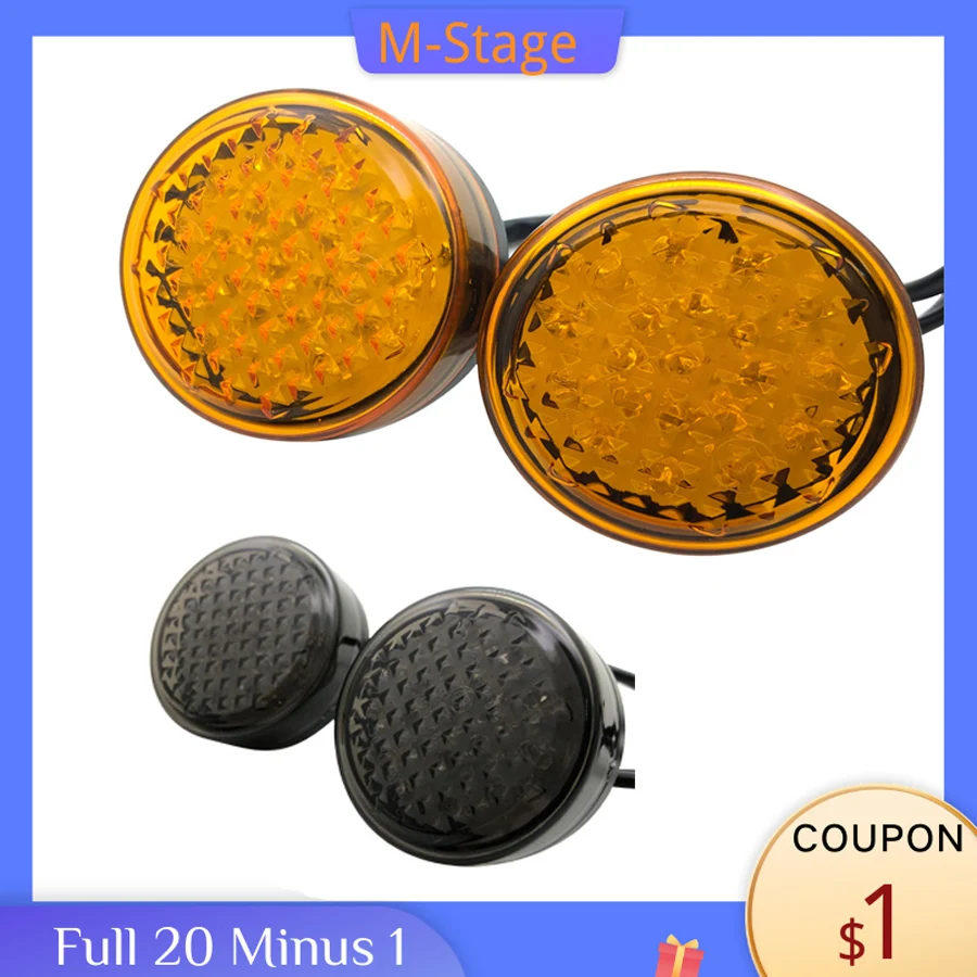 Светодиодный указатель поворота для мотоцикла 2 шт.| |