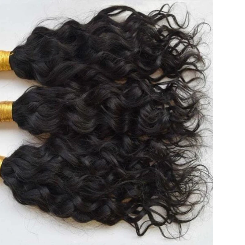 Волосы для наращивания короткие волнистые с микропетлями 100 прядей г | Шиньоны и