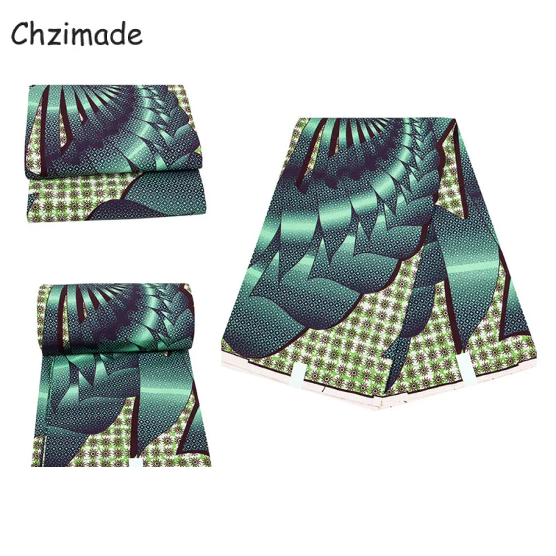 

Ткань Chzimade Женская, 2021 хлопок, батик, с Африканским принтом