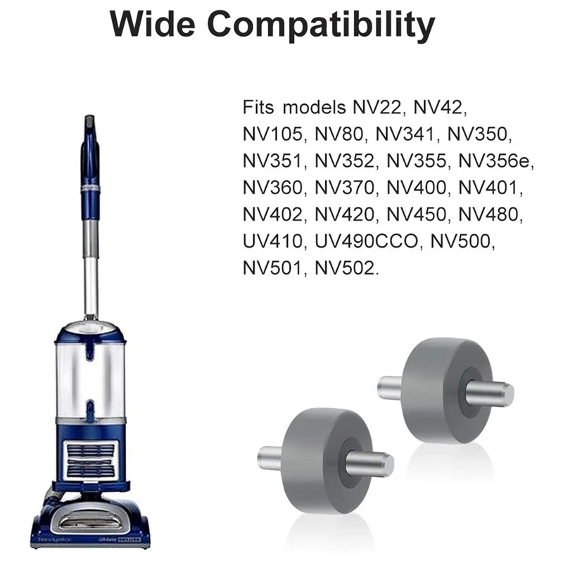 2 комплекта сменных передних колес для пылесоса Shark NV350 NV351 NV352 NV355 NV356E NV500 NV501 NV502 и т.