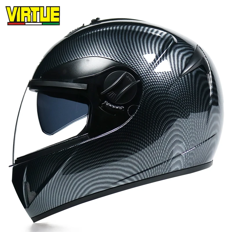 Мотоциклетный шлем VIRTUE для электромобиля из углеродного волокна | Автомобили и