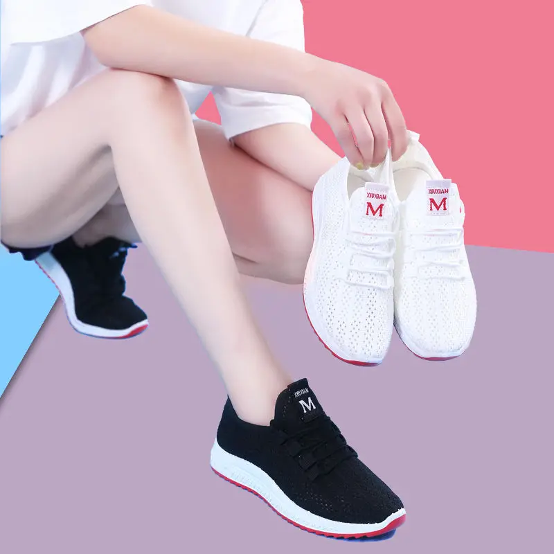 Spring Women Shoes Solid New Chunky Sneakers for Women Vulcanize Shoes Casual Fashion Dad Shoes Platform Sneakers Femme