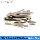 Никелевая пластина для литий-ионных аккумуляторов 100 г, 0,1 мм, 4 мм, 5 мм, 7 мм, 8 мм, 10 мм, 18650, никелевая полоса, аппарат для точечной сварки, аккумулятор для сварки